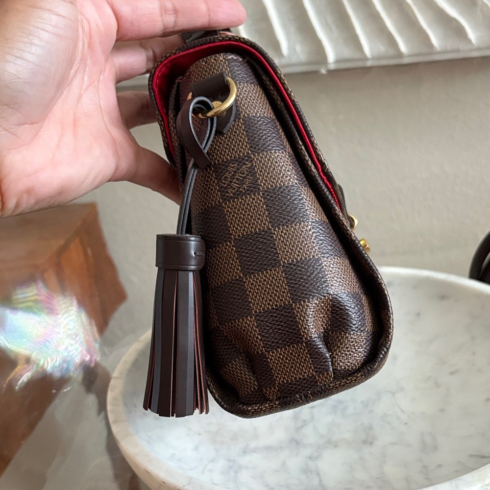 Louis Vuitton Damier Ebene Croisette Bag - RARE MINT CONDITION - Picture 5 of 12